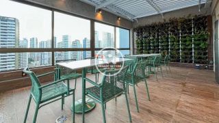 Flat mobiliado a venda no Rooftop 470, com 24m² em Boa Viagem