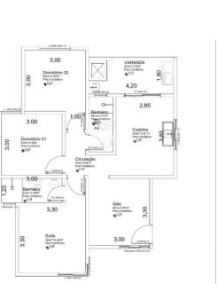 CASA NA PLANTA À VENDA – Bairro Montreal ou Veneza