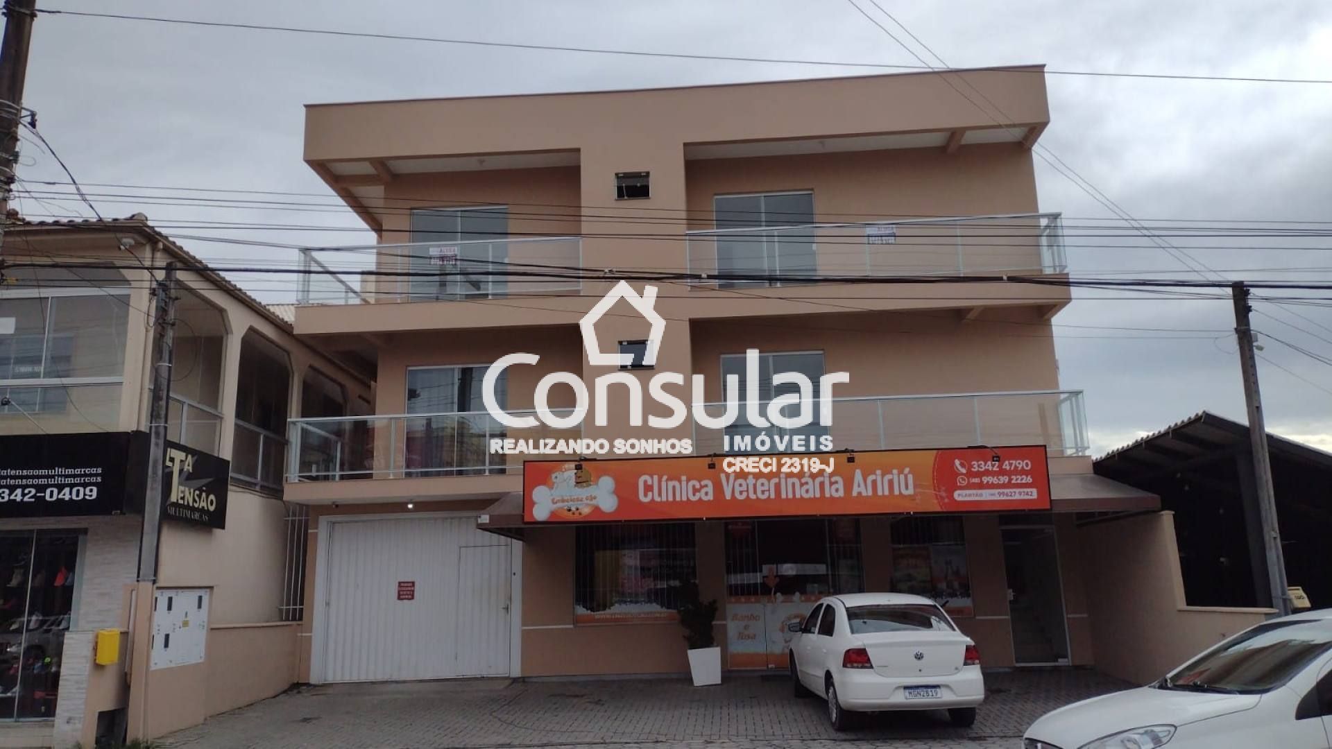 Apartamento Para Alugar com 2 quartos no bairro Aririú em Palhoça