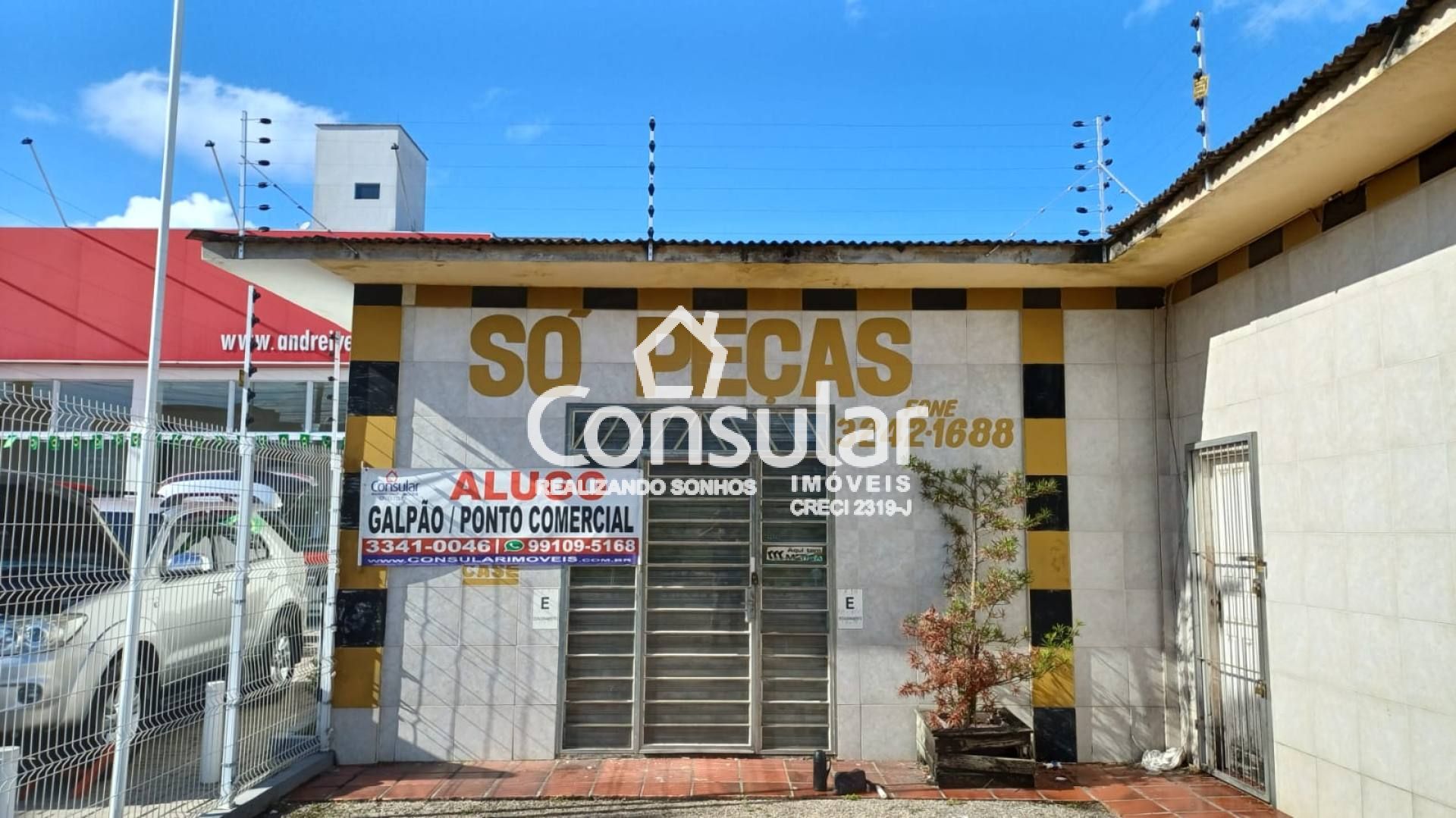 Sala Comercial Para Alugar no bairro Ponte do Imaruim em Palhoça