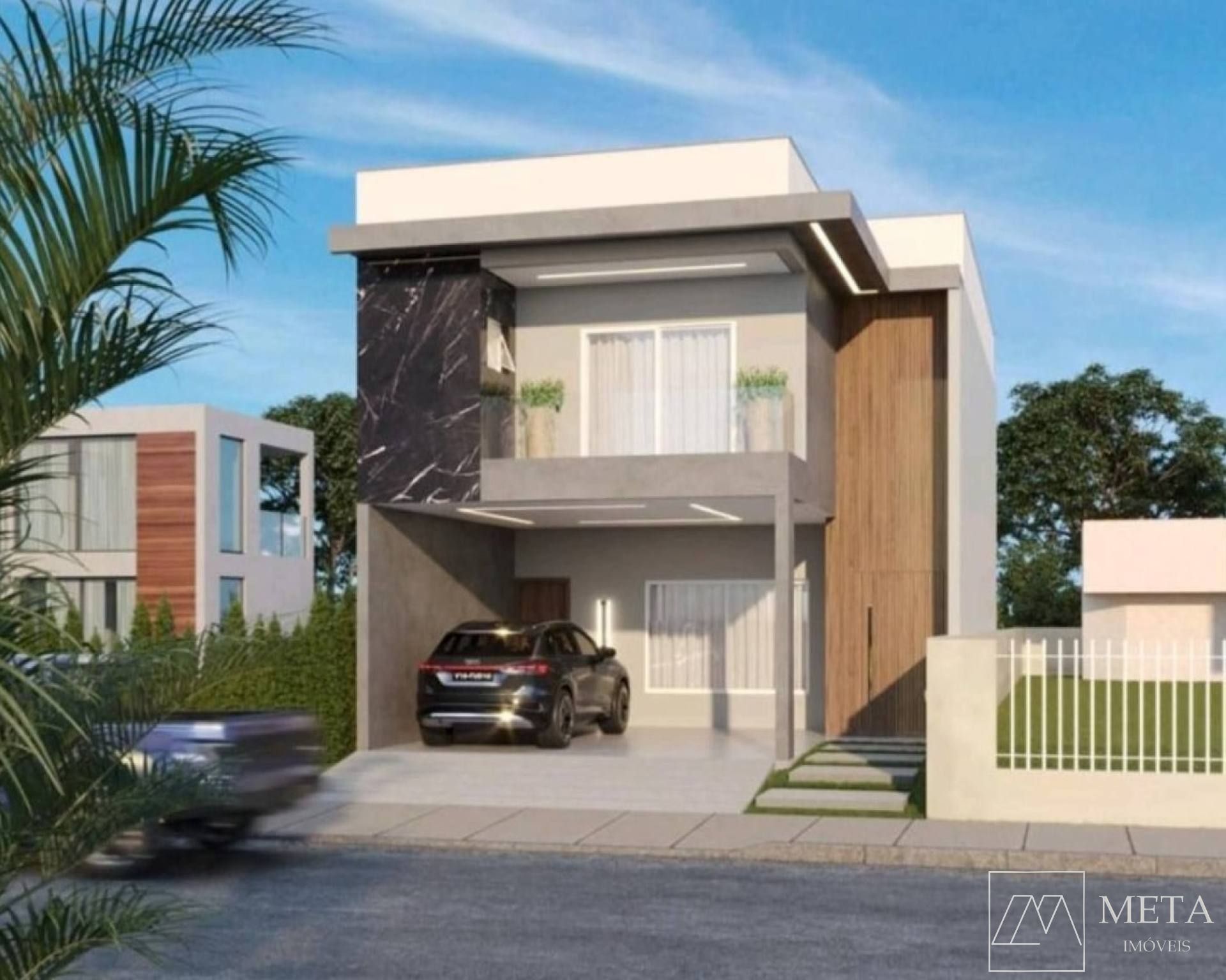 Casa com 3 dormitórios (1 suíte) de alto padrão no Delta Ville - Biguaçu/SC