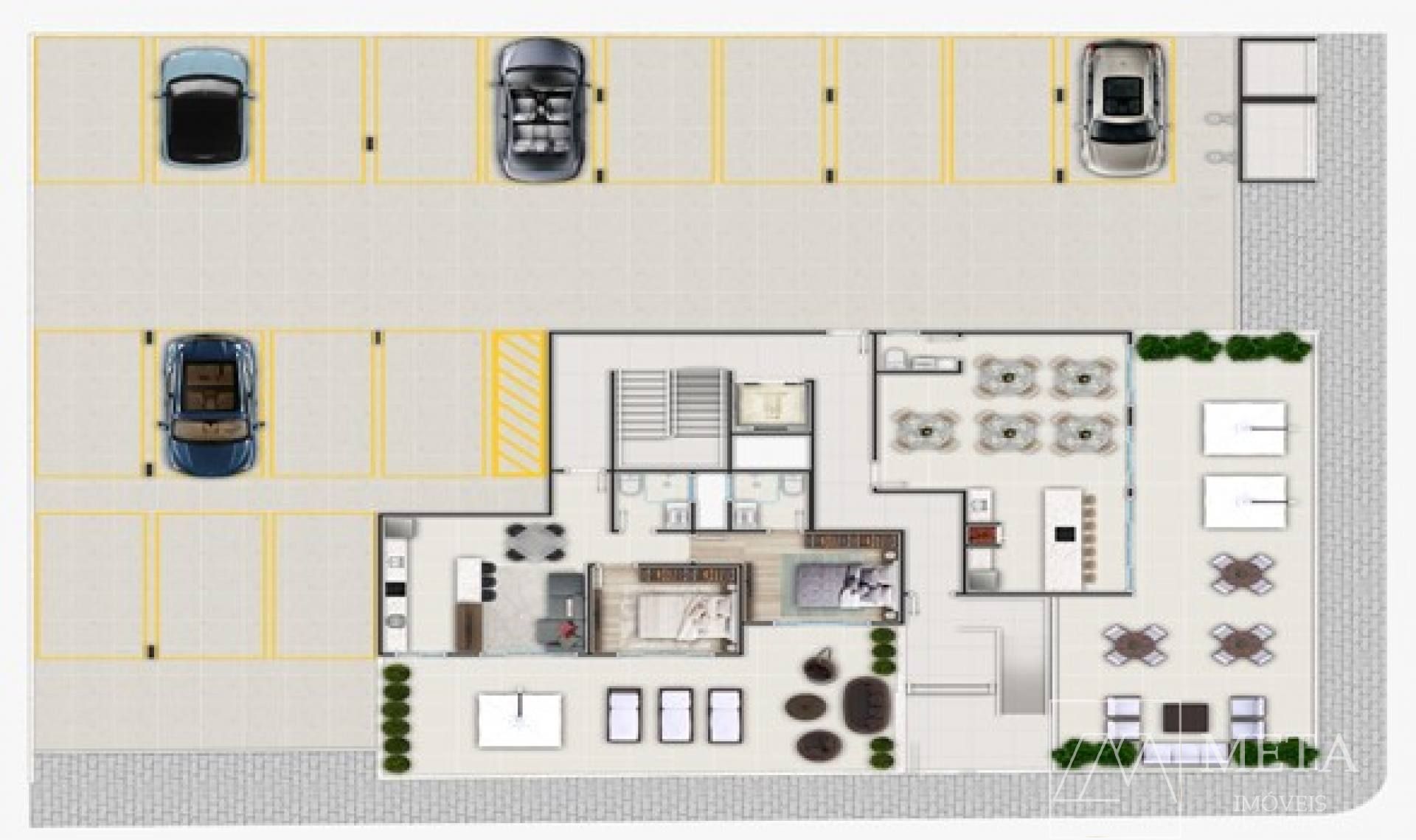 Apartamentos de 2 dormitórios na Praia da Pinheira - RESIDENCIAL MIAMI BEACH - Palhoça