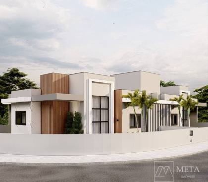 Casa nova com 2 dormitórios no Sertão do Maruim - São José/SC