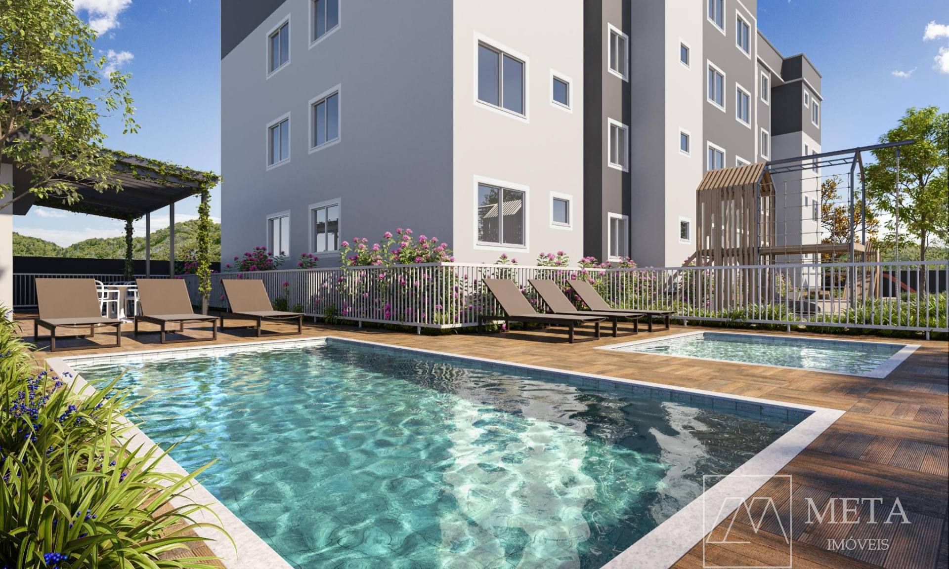 Apartamento de 2 dormitórios na Guarda do Cubatão - Palhoça