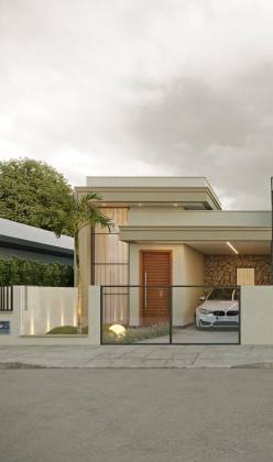 Casa com 02 quartos sendo uma suíte em São José- SC