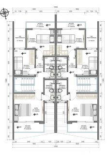 Casa geminada com 3 dormitórios em Forquilhas - São José/SC