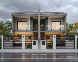 Casa geminada com 3 dormitórios em Forquilhas - São José/SC