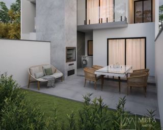 Casa geminada com 3 dormitórios em Forquilhas - São José/SC