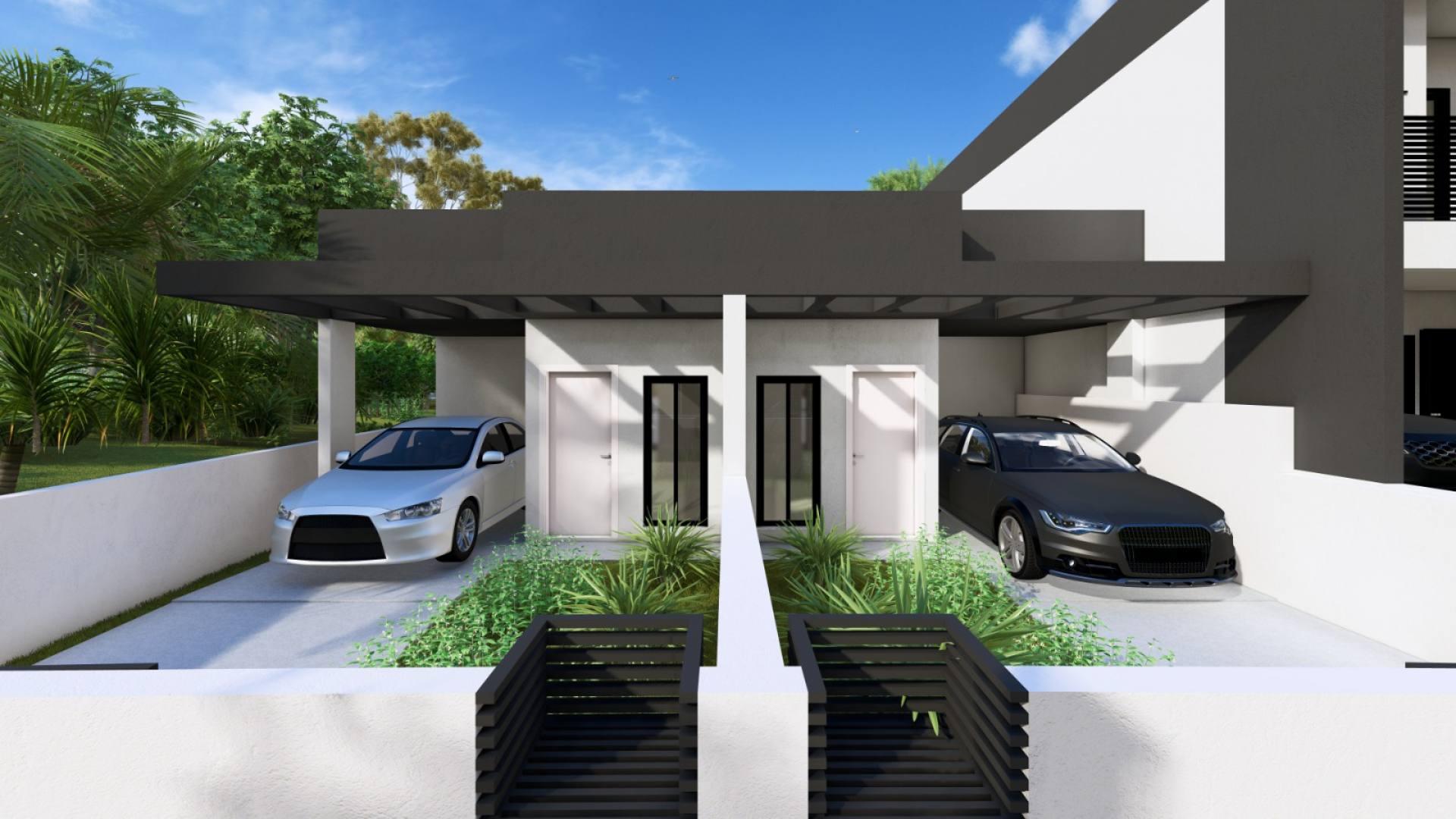 Casa geminada com 2 dormitórios em Potecas - São José/SC