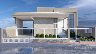 Casa de Alto padrão com 2 dormitórios na Bela Vista - Palhoça