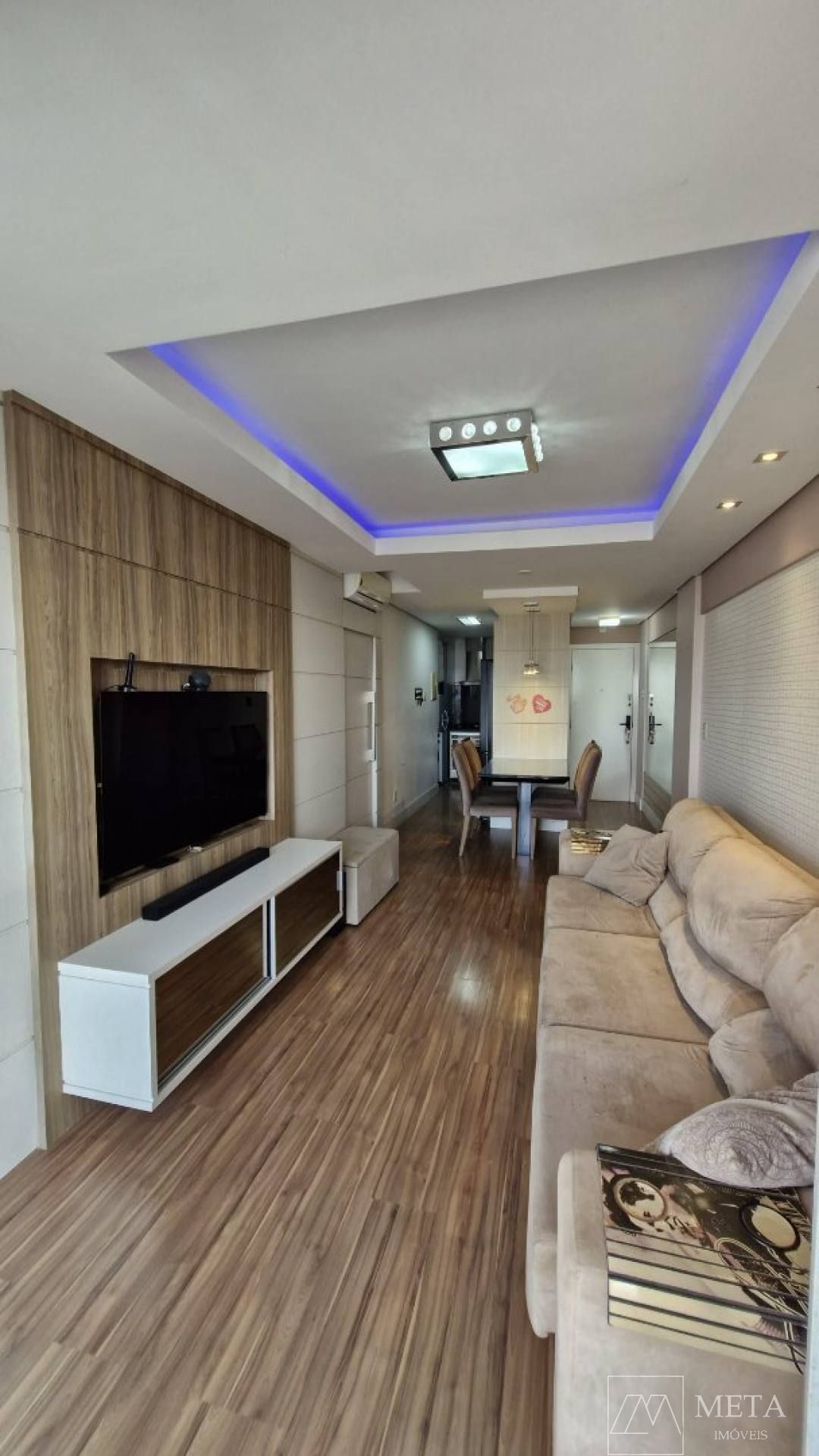 Apartamento com 2 quartos no bairro Barreiros em São José/SC