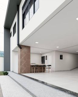 Casa de 3 quartos, sendo 1 suíte em Potecas - São José/SC