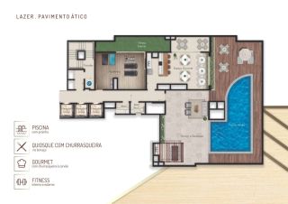 Lançamento de 3 Suíte no Kobrasol – Lyon Residence – São José/SC
