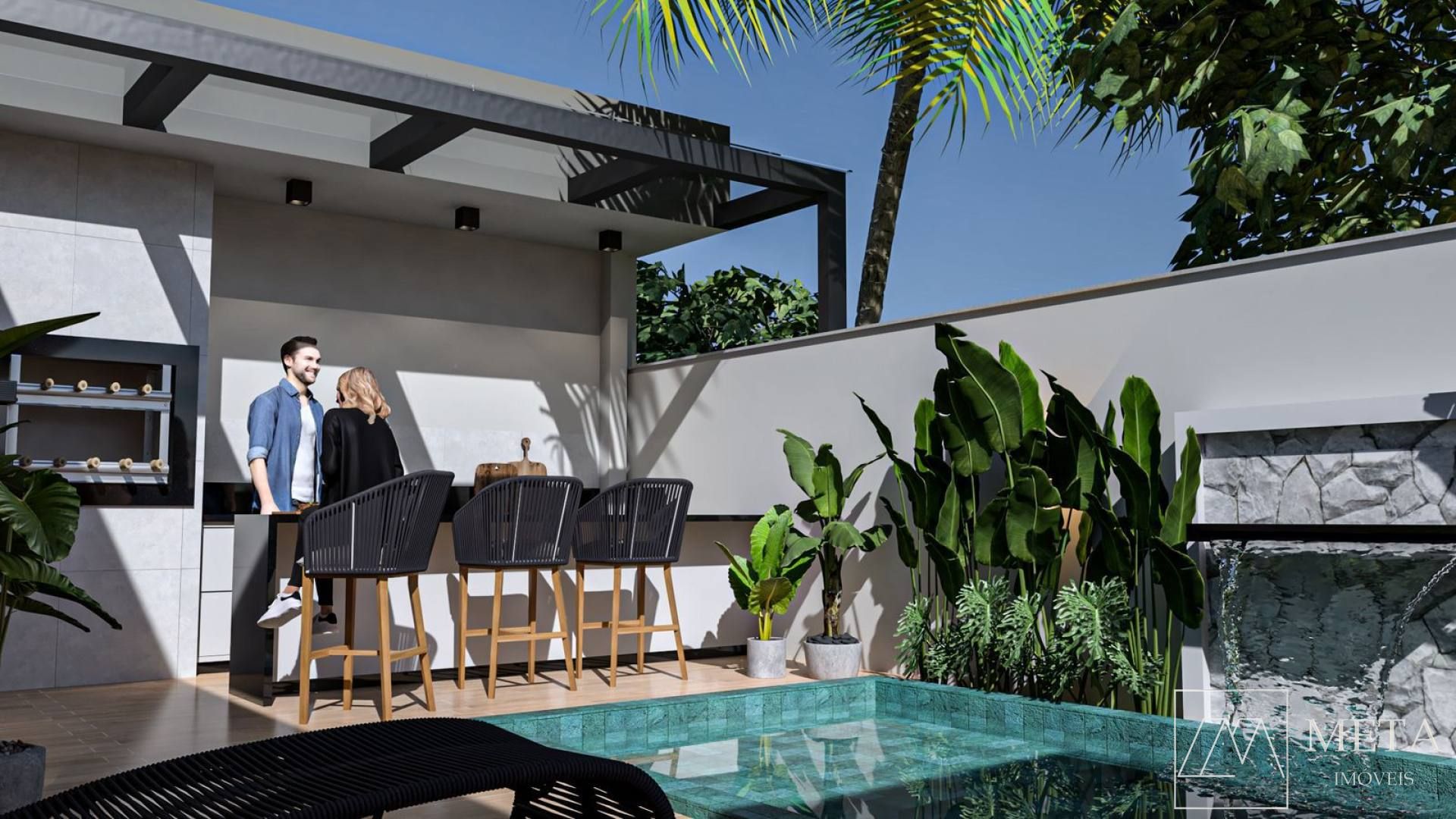 Casa de 3 dormitórios (1 suíte) em São Sebastião - Palhoça/SC
