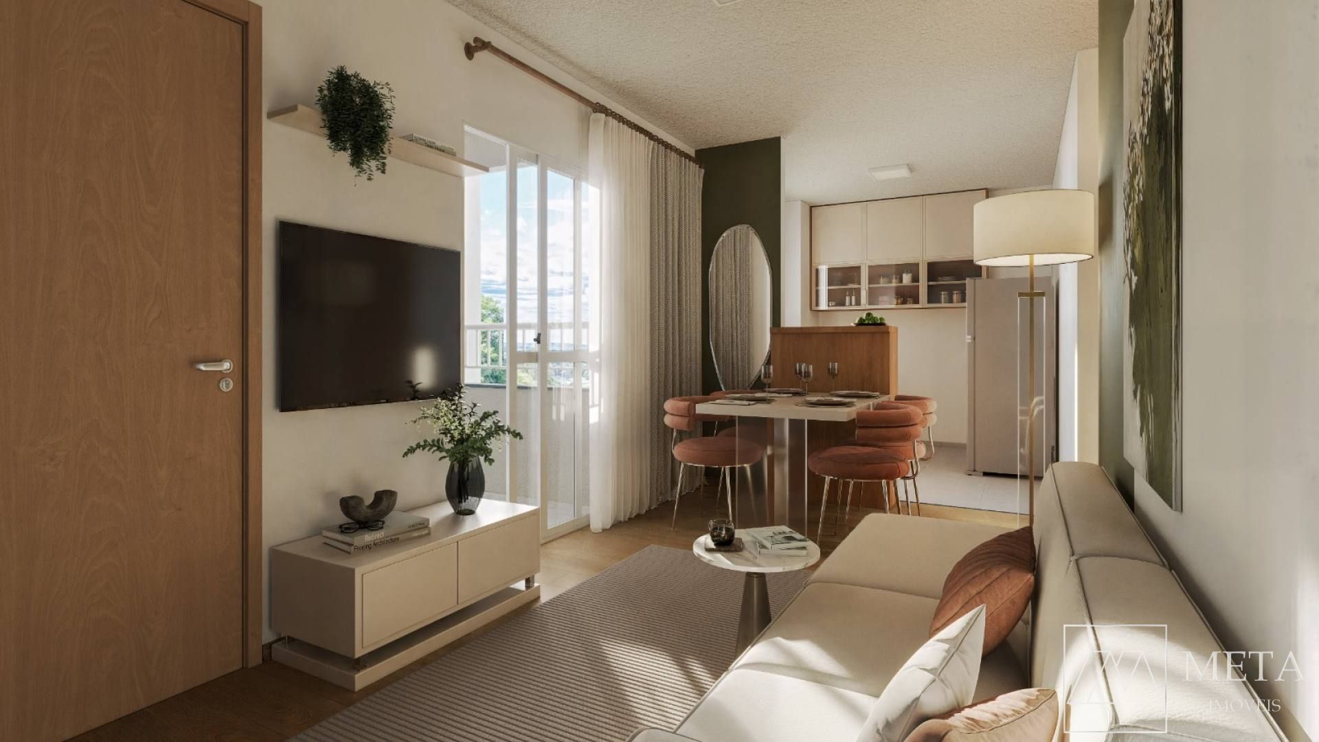 Apartamento de 2 Dormitórios - Flores da Alvorada - Palhoça/SC