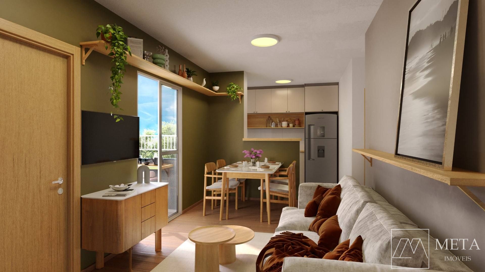 Apartamento 2 dormitórios em Forquilhas - FLORES DE BRAGANÇA - São José/SC