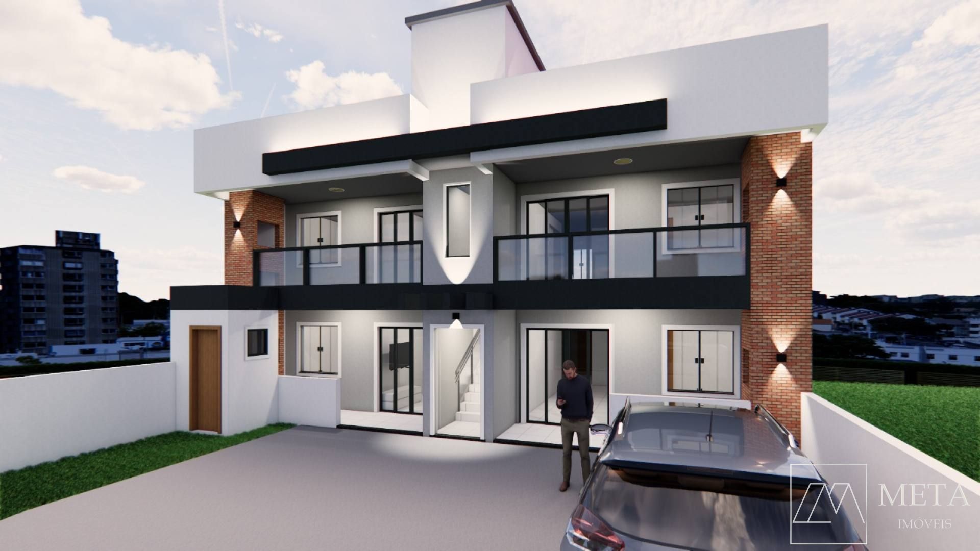 Apartamentos no Térreo com 2 dormitórios (1 suíte) em Forquilhas - São José - SC