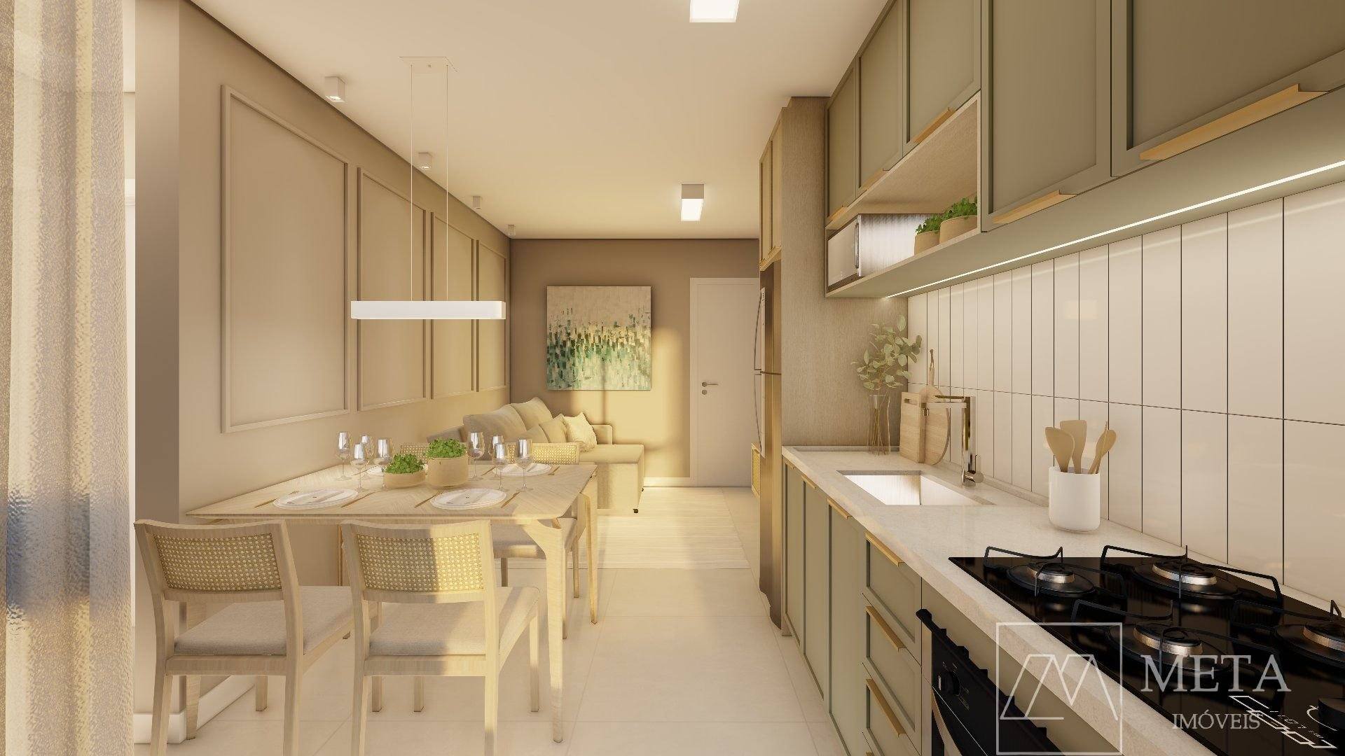 Apartamento com 2 dormitórios no Jardim Janaina - São José/SC