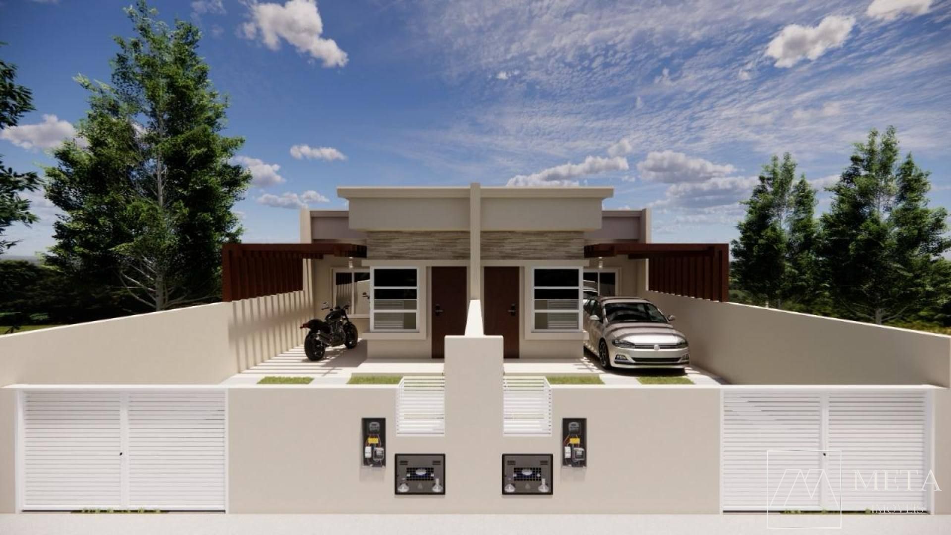 Casa com 2 dormitórios em Foquilhas - São José/SC