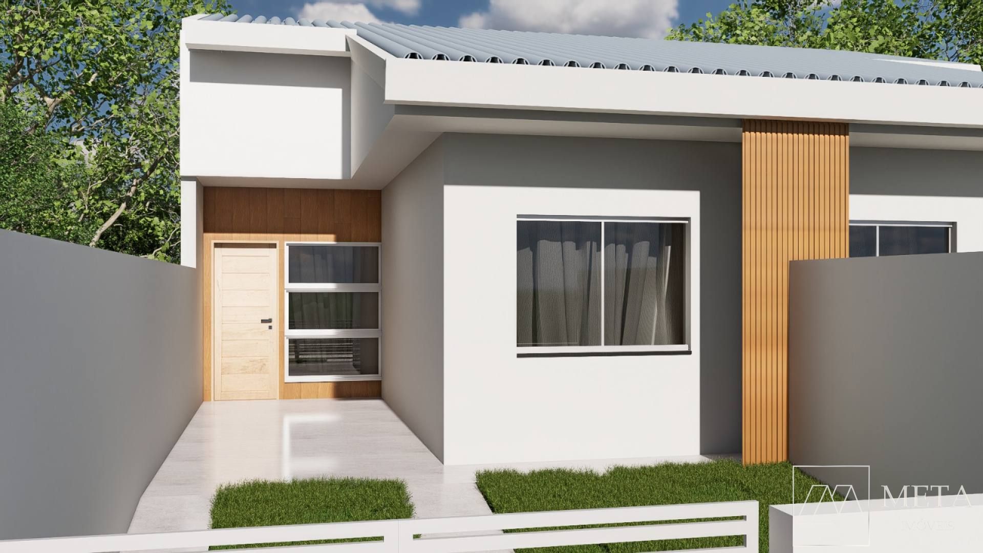 Casa com 2 dormitórios em Forquilhas - São José/SC