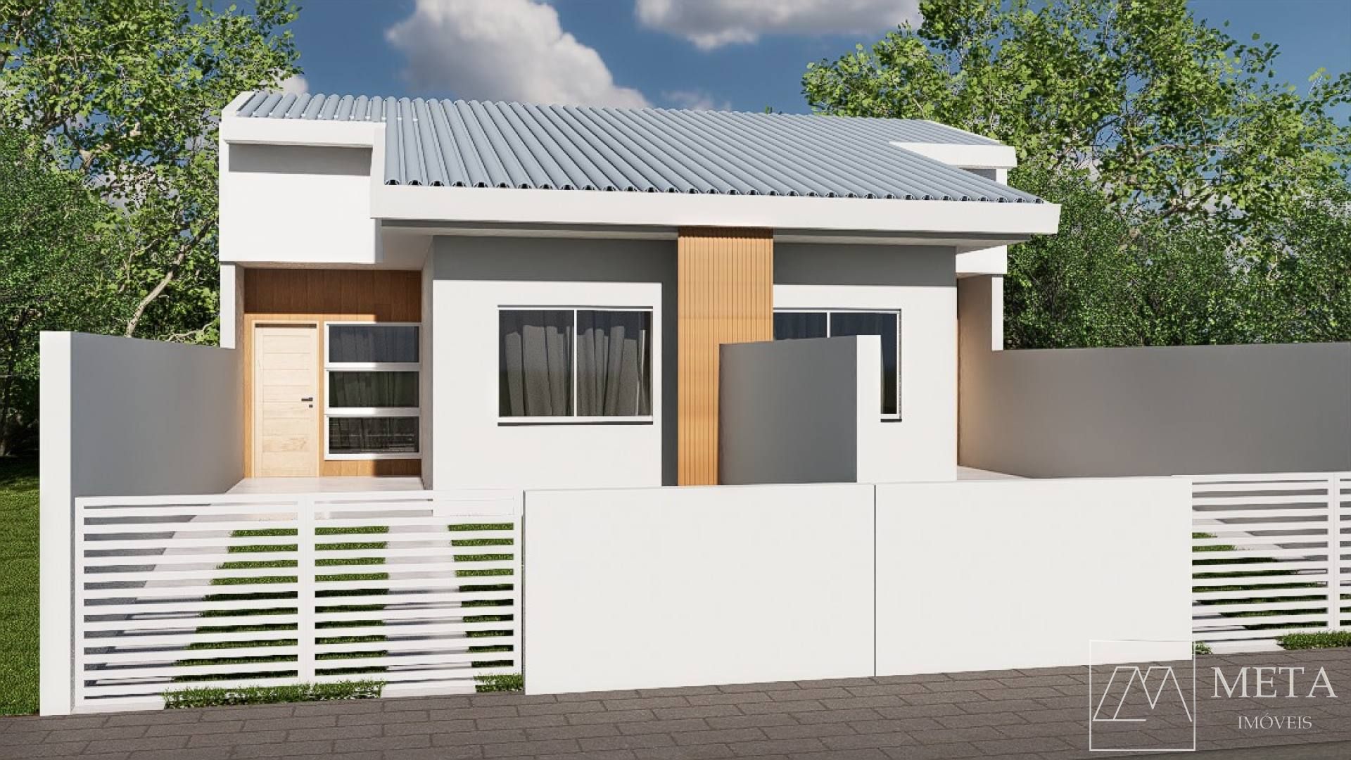 Casa com 2 dormitórios em Forquilhas - São José/SC