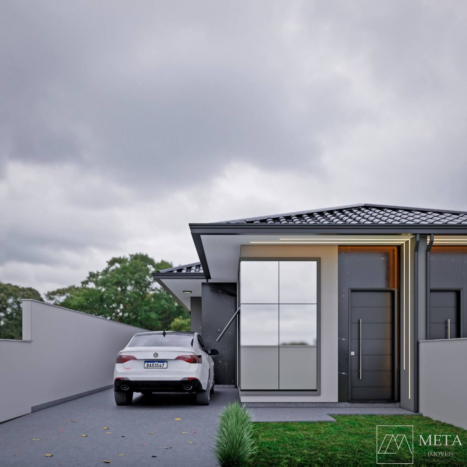 Casa com 2 dormitórios (1 suíte) na Guarda do Cubatão - Palhoça/SC