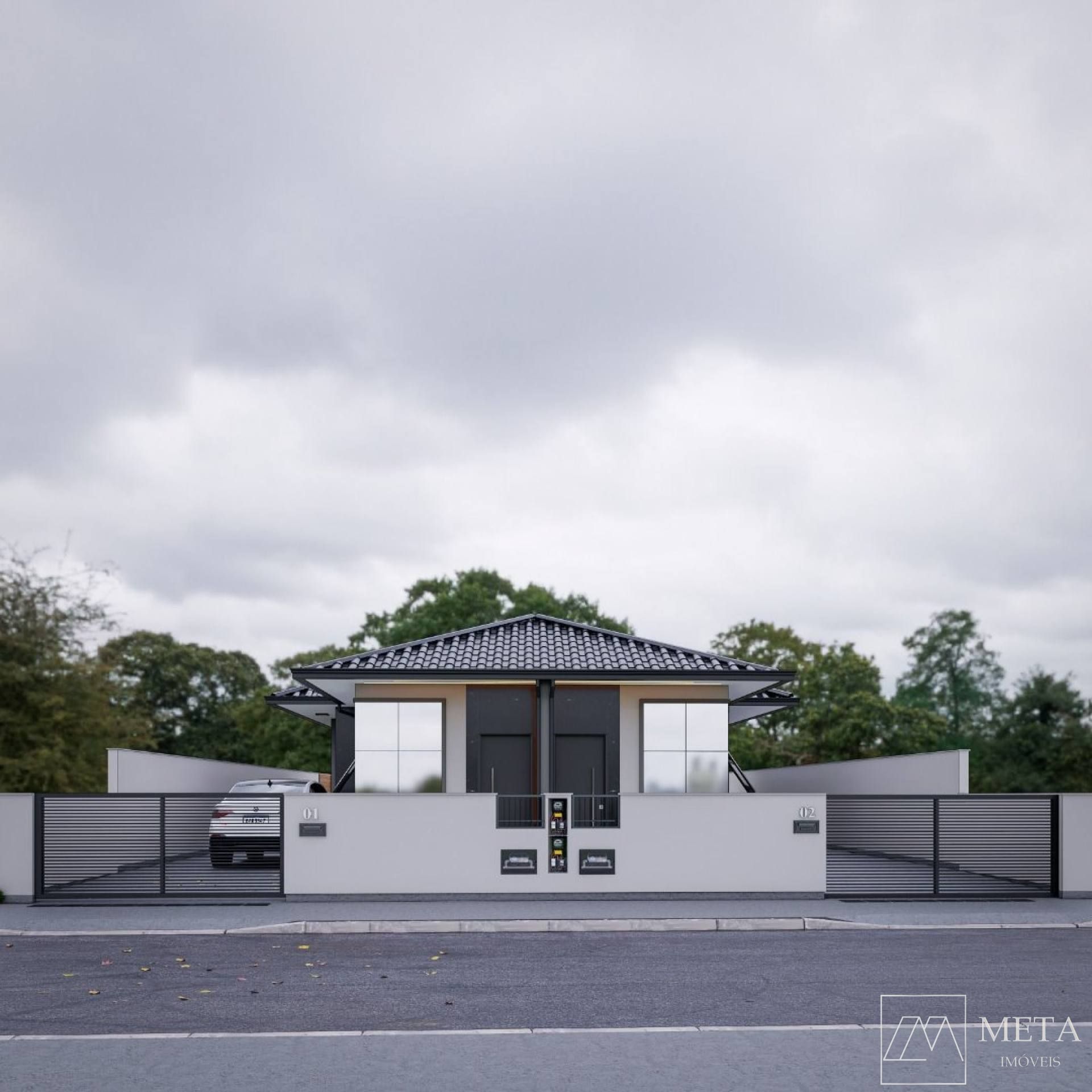 Casa com 2 dormitórios (1 suíte) na Guarda do Cubatão - Palhoça/SC