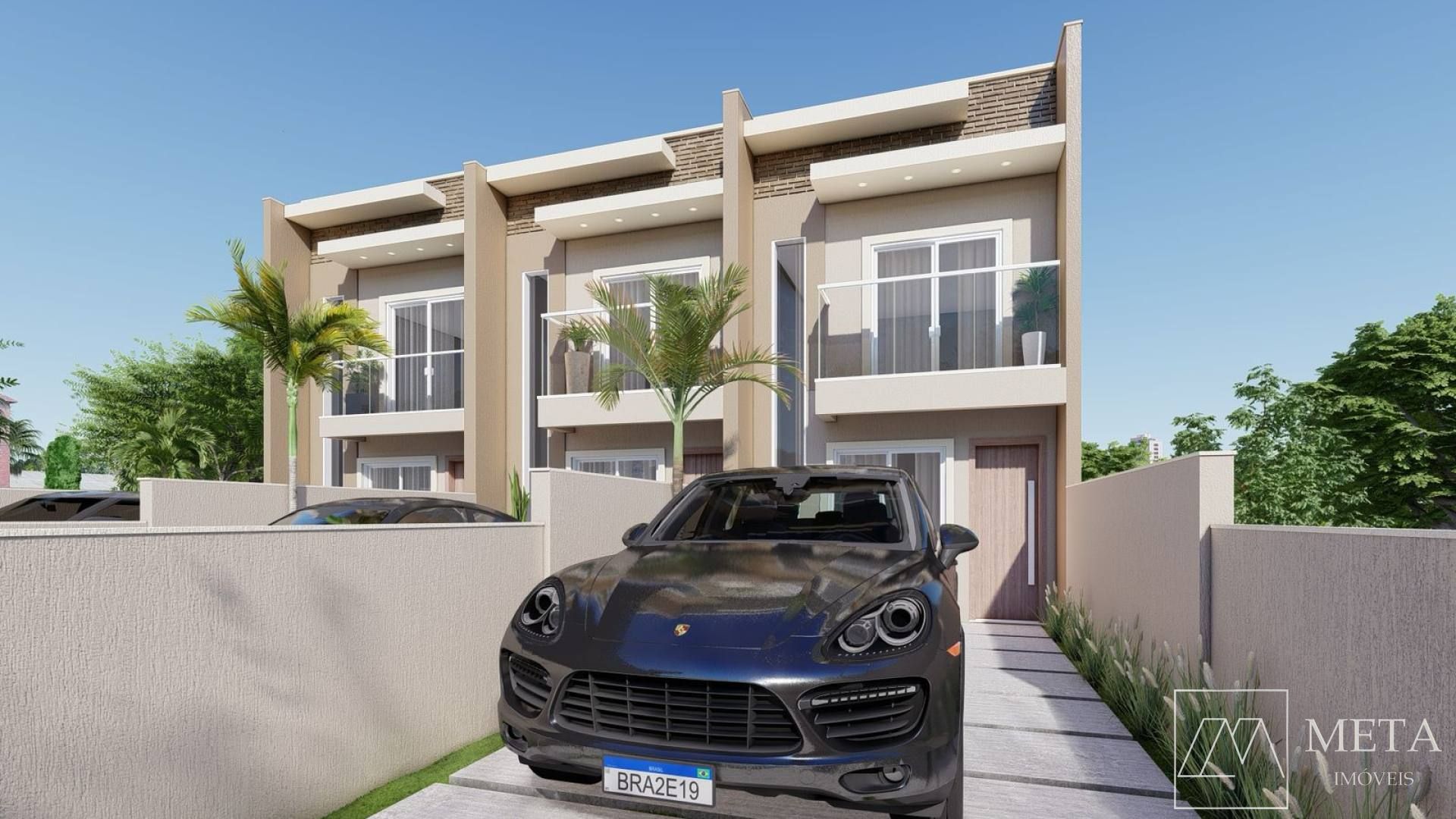 Sobrado com 2 dormitórios (1 suíte) no Sertão do maruim - São José/SC