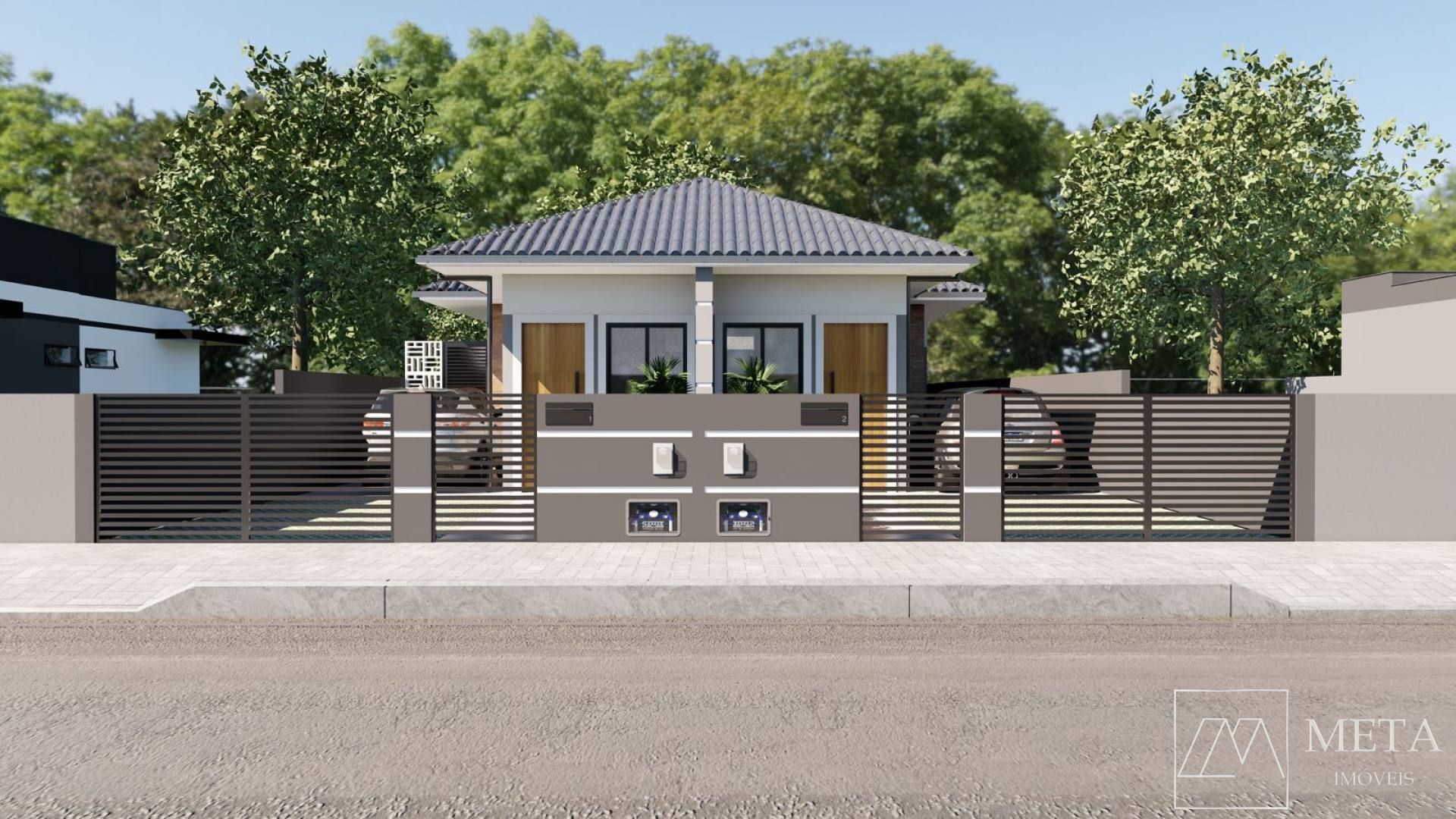 Casa com 2 dormitórios no Lisboa 3 em Forquilhas - São José/SC