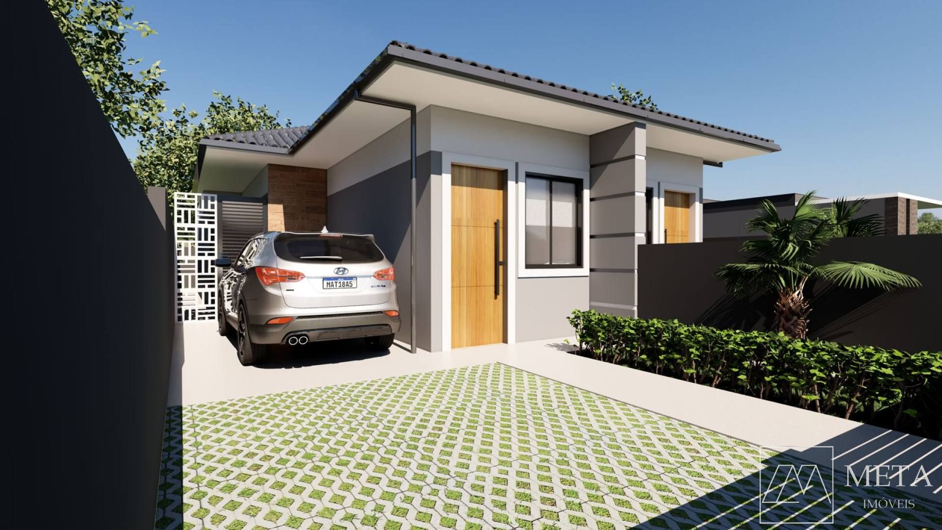 Casa com 2 dormitórios no Lisboa 3 em Forquilhas - São José/SC