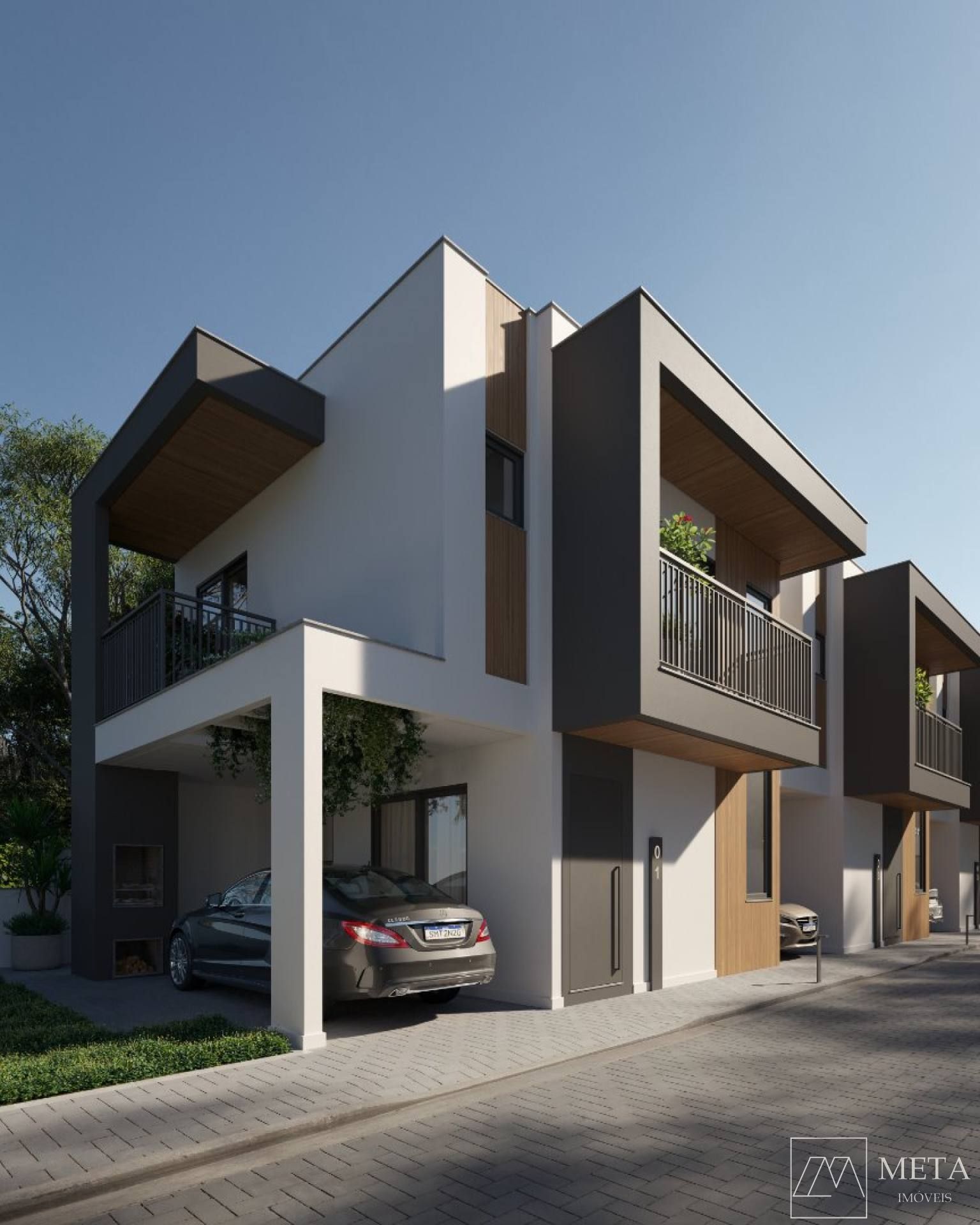 Sobrado Jardim Forquilhas com 2 suítes em Forquilhas - São José/SC