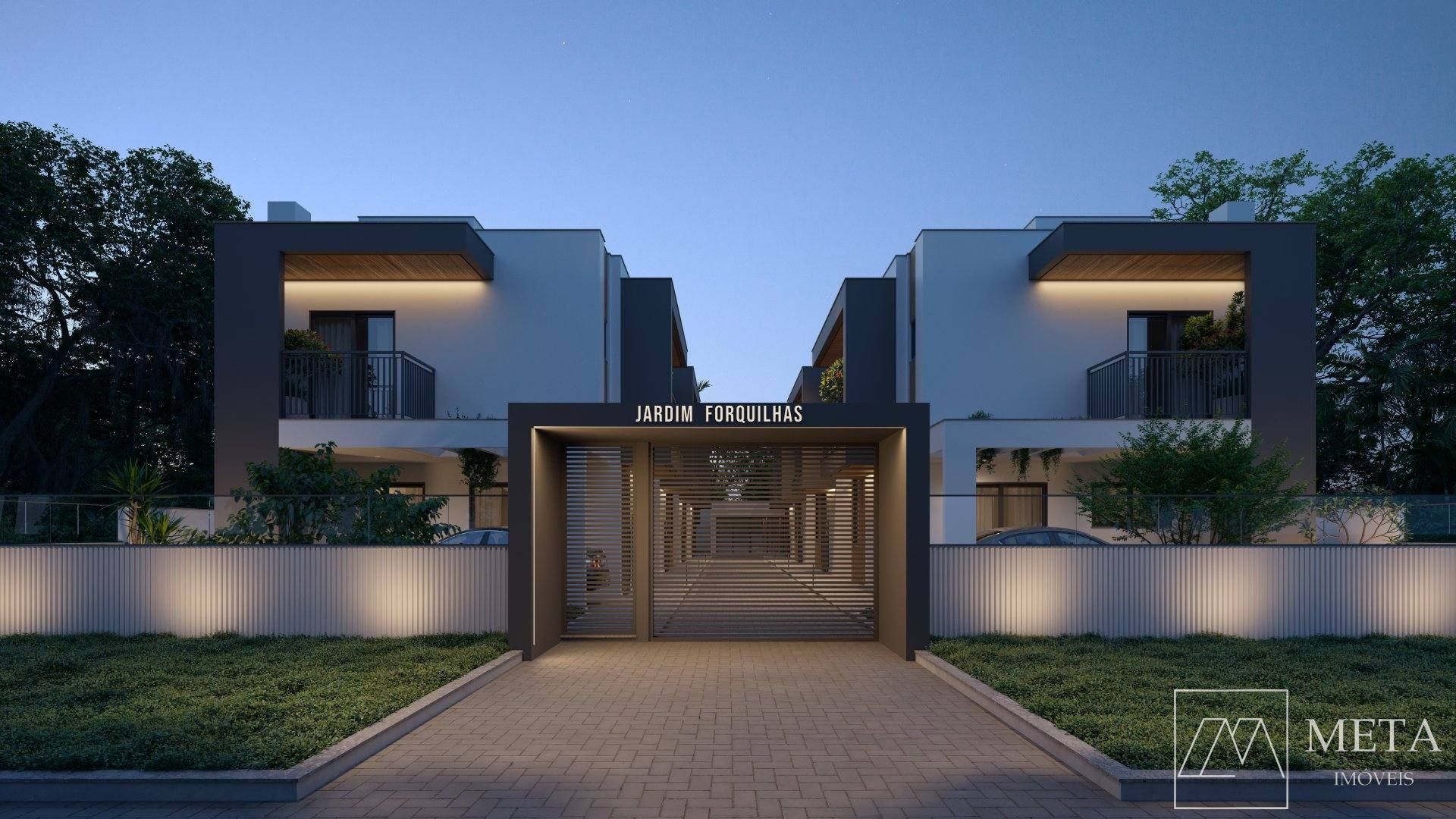 Sobrado Jardim Forquilhas com 2 suítes em Forquilhas - São José/SC