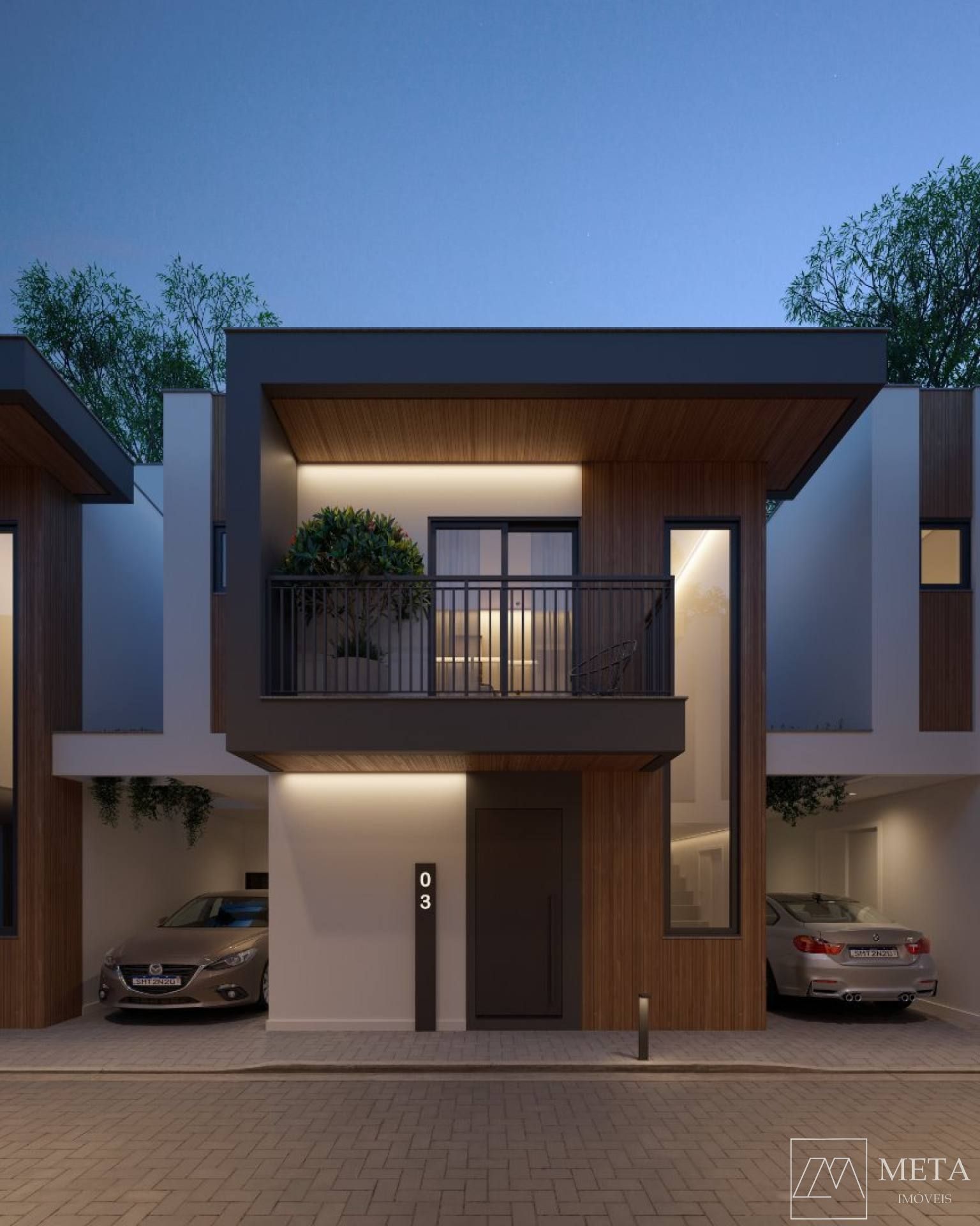 Sobrado Jardim Forquilhas com 2 suítes em Forquilhas - São José/SC