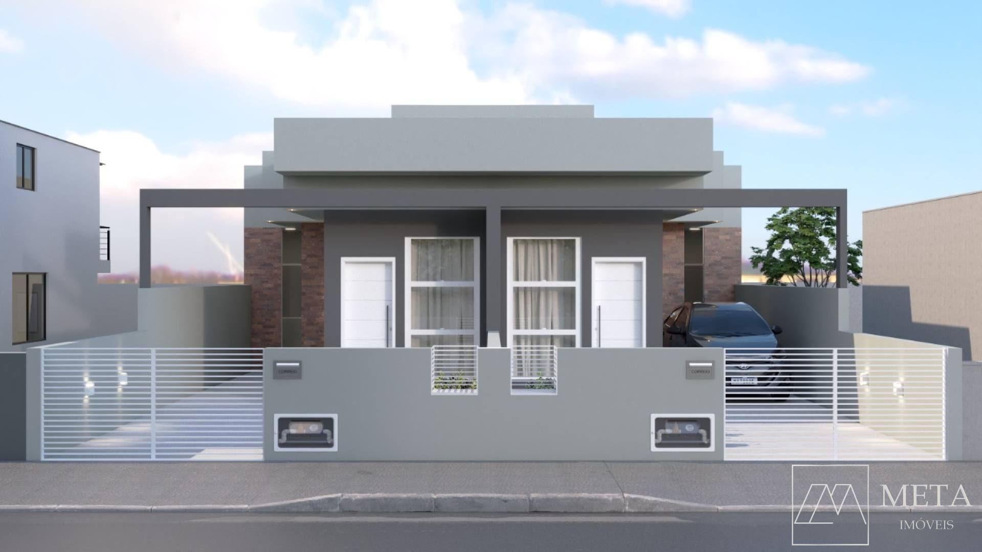 Casa com 2 dormitórios (1 suíte) em Forquilhas - São José/SC