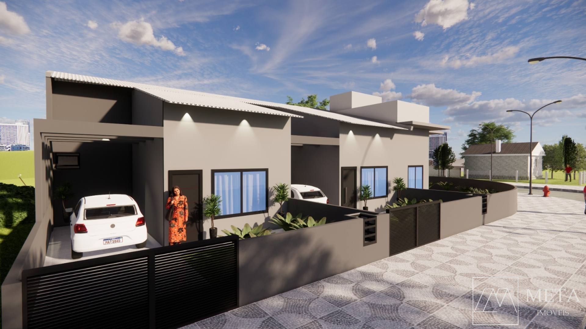 Casa com 2 dormitórios (1 suíte) em Forquilhas - São José/SC