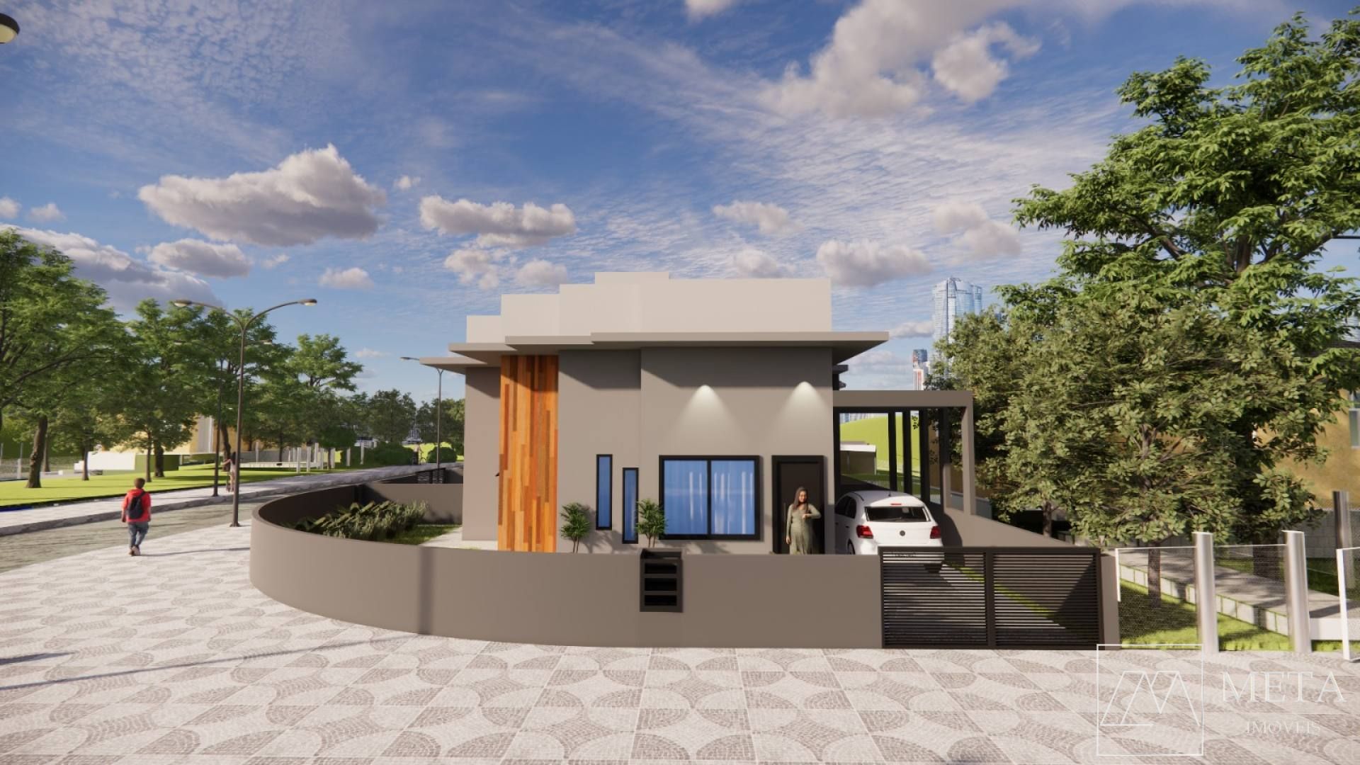 Casa com 2 dormitórios (1 suíte) em Forquilhas - São José/SC