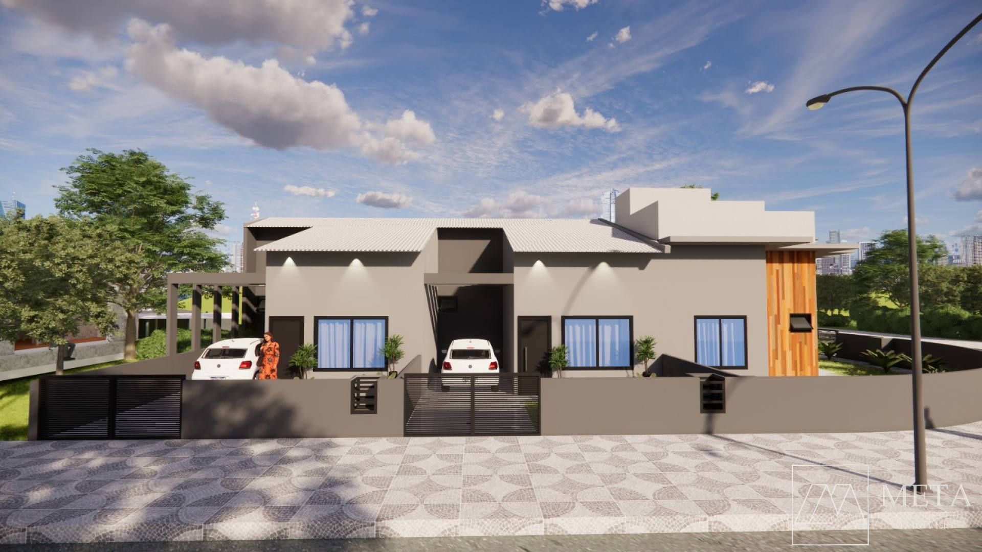 Casa com 2 dormitórios (1 suíte) em Forquilhas - São José/SC