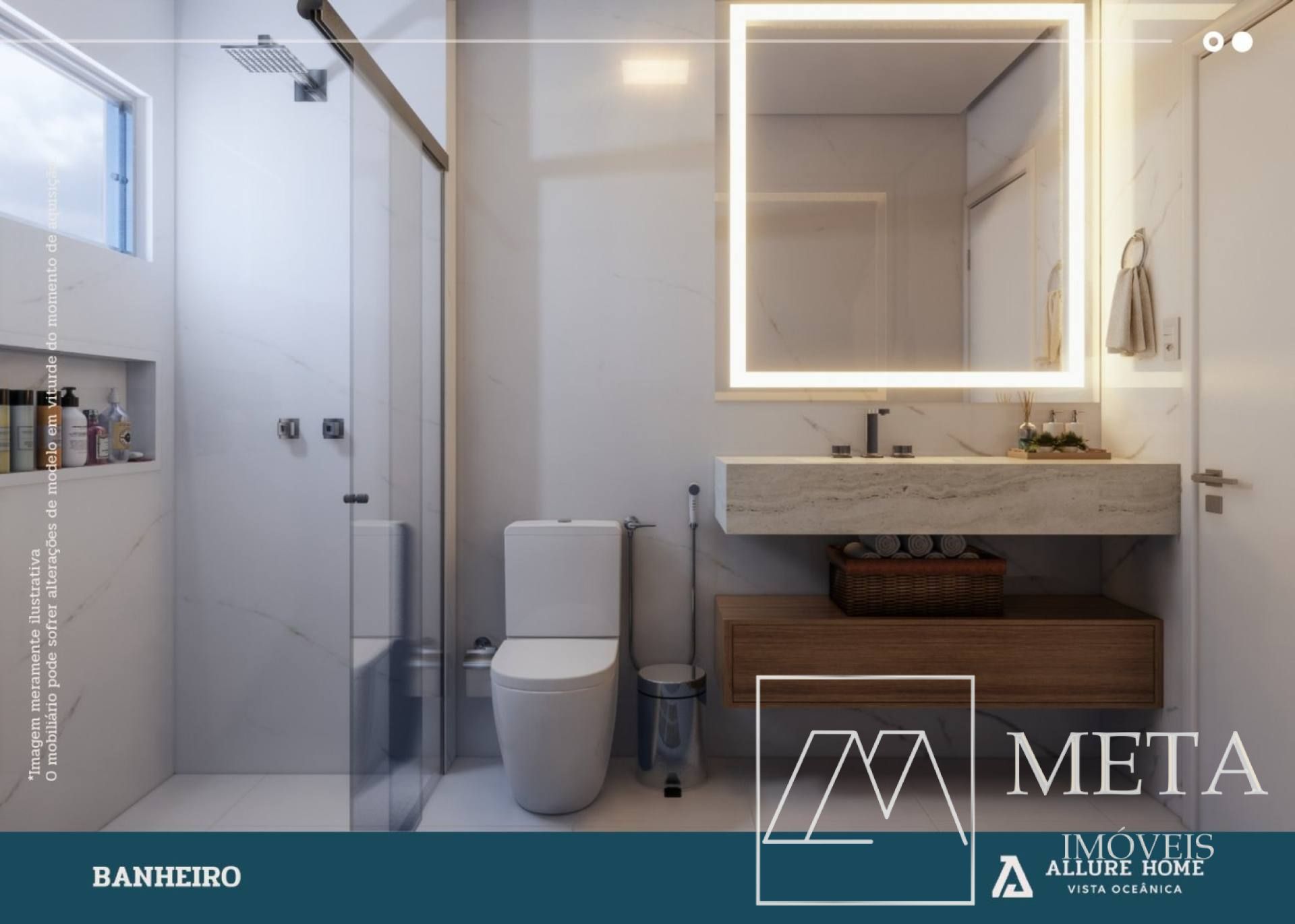 Apartamento com Vista Oceânica em Barreiros