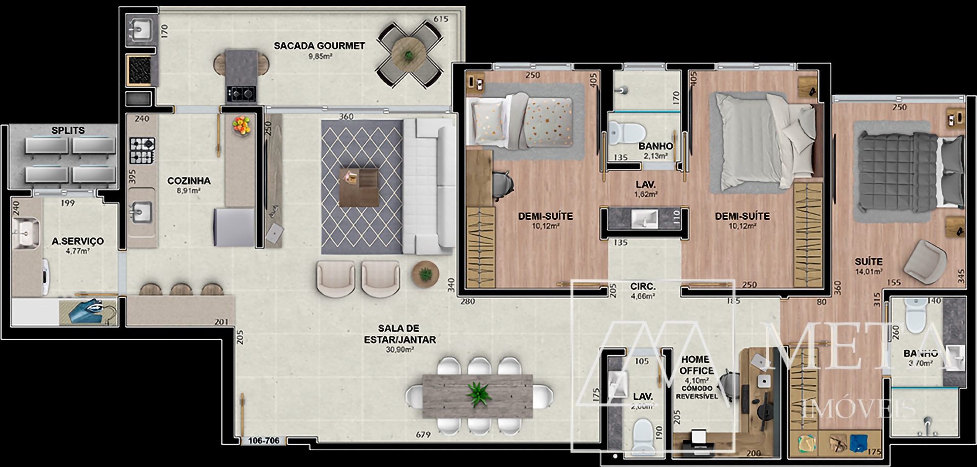 Apartamento à venda em Capoeiras/Florianópolis