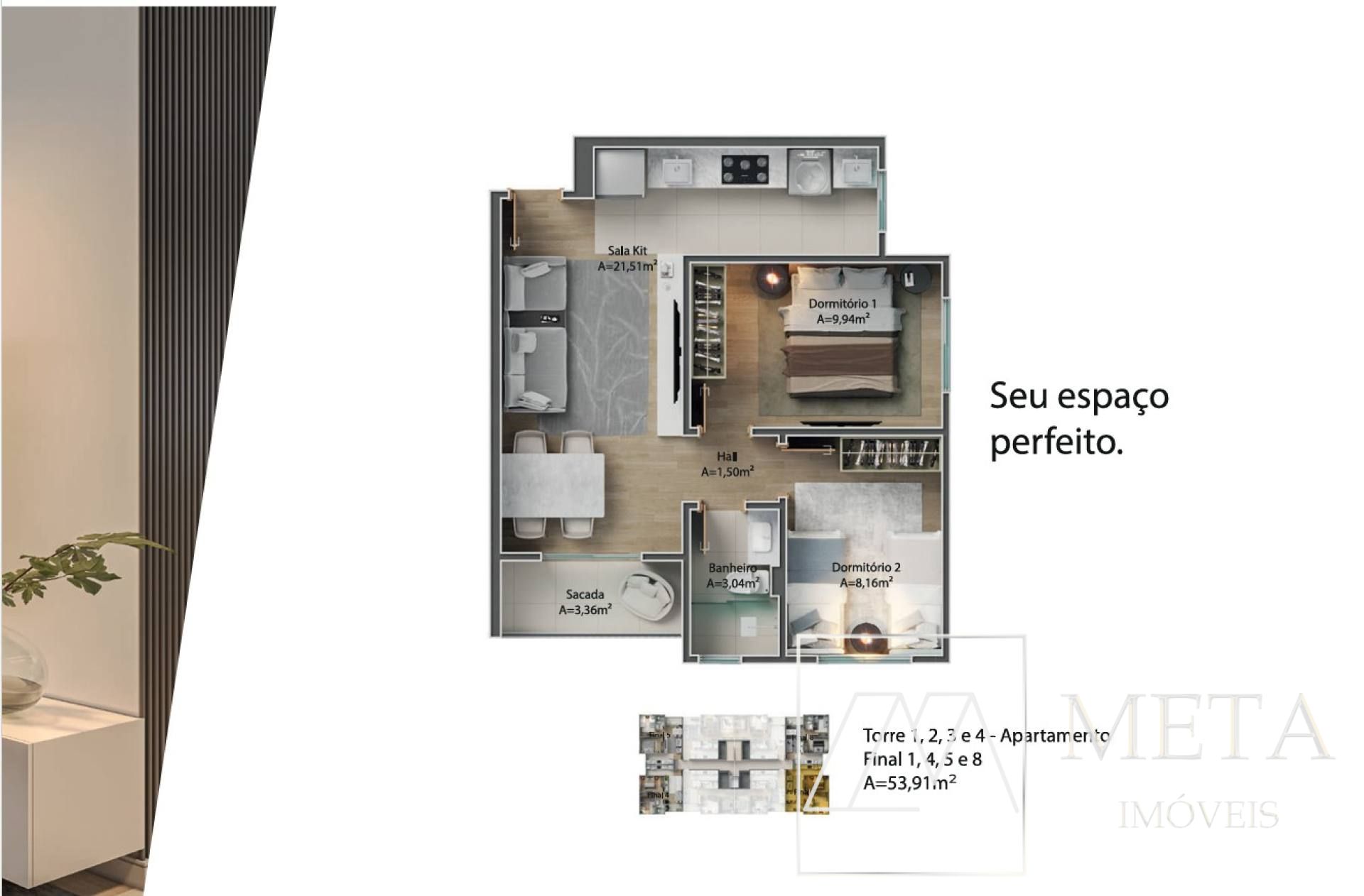 Apartamento à venda em Biguaçu