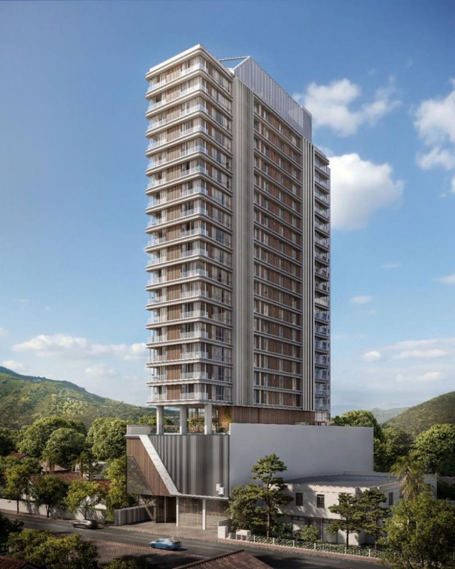Perspectiva APARTAMENTO 04 SUÍTES FRENTE MAR - BALNEARIO PEREQ