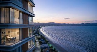 APARTAMENTO 04 SUÍTES FRENTE MAR - BALNEARIO PEREQ