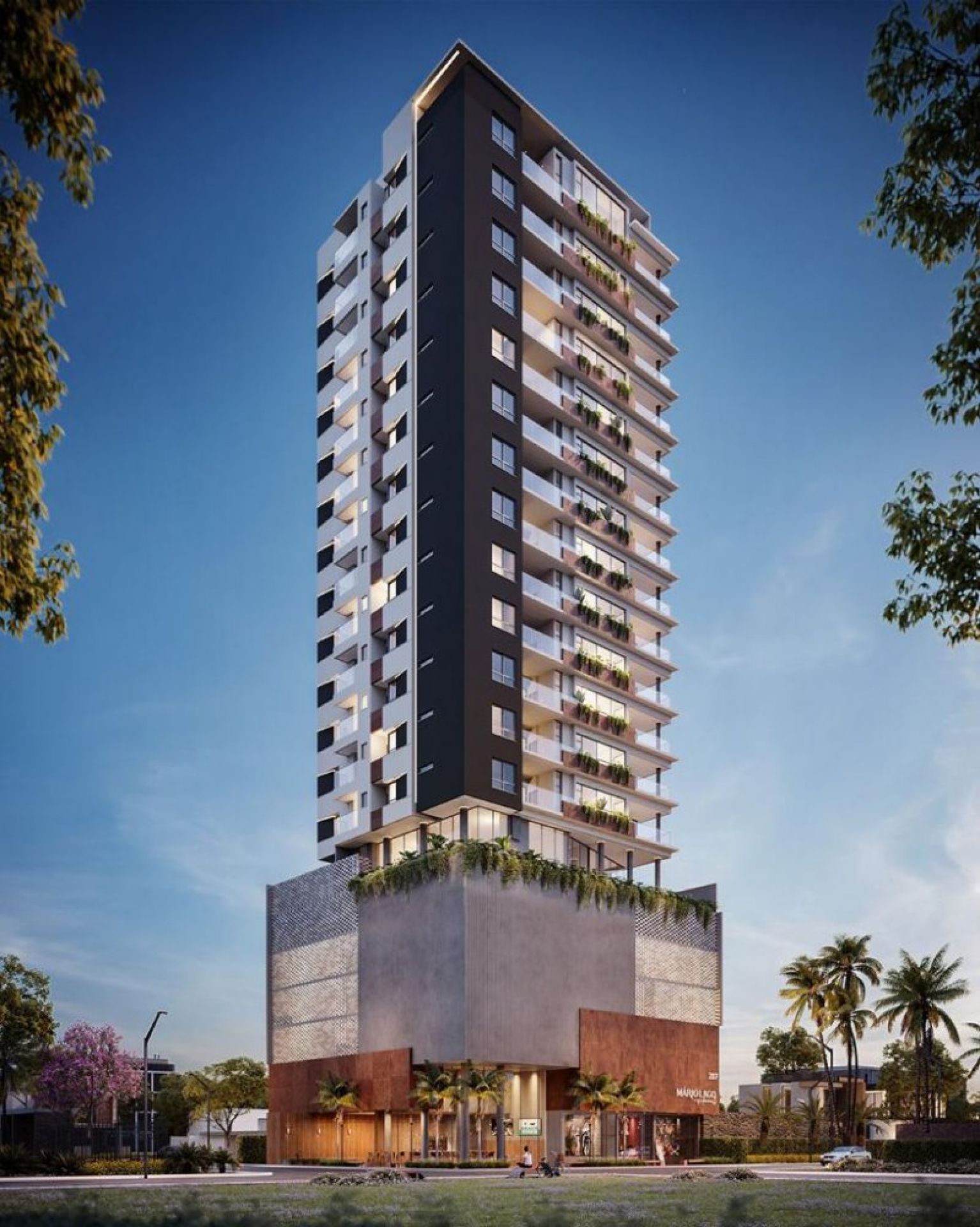 Perspectiva EMPREENDIMENTO A 80 METROS DO MAR COM 03 SUÍTES
