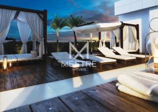 APARTAMENTO MOBILIADO EM MEIA PRAIA