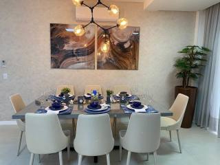 APARTMENTO MOBILIADO EM MEIA PRAIA