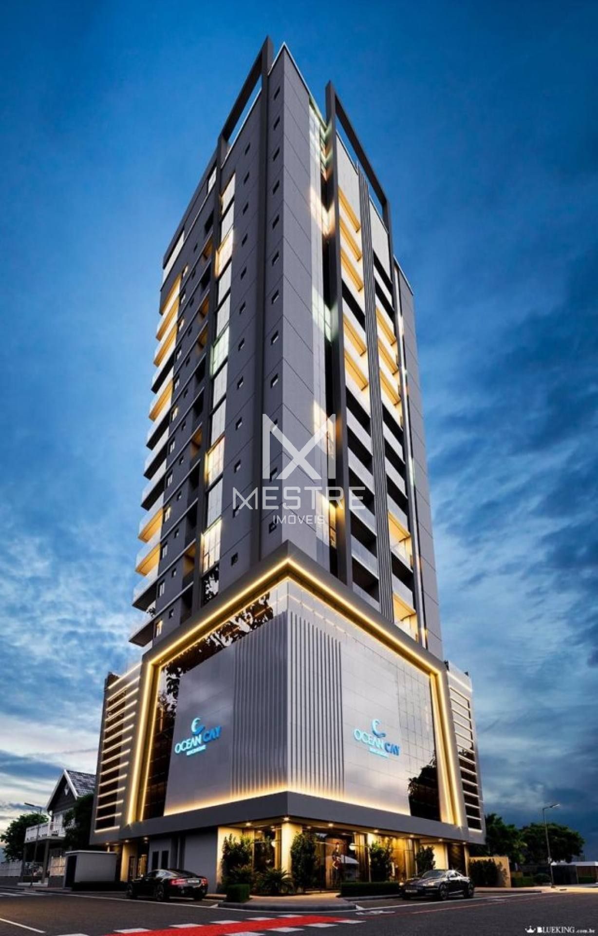 APARTAMENTO Á POUCOS METROS DO MAR 2 SUITES ANDAR ALTO FRENTE AVENIDA...