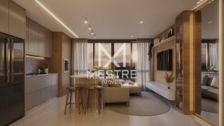 APARTAMENTO DE 1 SUÍTES, 1 VAGAS EM BALNEÁRIO PEREQUÊ SC!