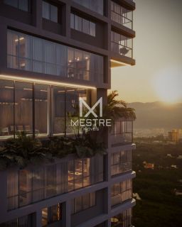 APARTAMENTO DE 1 SUÍTES, 1 VAGAS EM BALNEÁRIO PEREQUÊ SC!