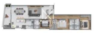 APARTAMENTO À 100 METROS DA PRAIA!