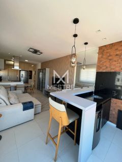 APARTAMENTO SEMI-MOBILIADO EM BALNEÁRIO PEREQUÊ SC!